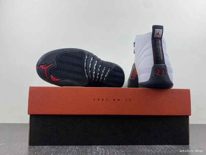 Rep CT8013-162 Air 12 Jordan Taxi Red 0729